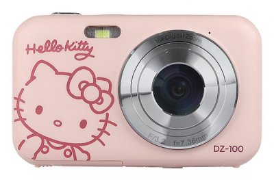 YASHICA Appareil photo num&eacute;rique  DZ100 Hello Kitty Rose 