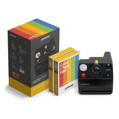POLAROID Appareil Photo  Now+ Gen3 Bluetooth + Film Couleur Noir