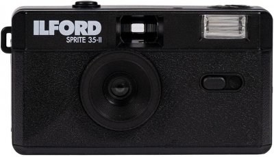 ILFORD Appareil photo rechargeable  Sprite 35-II - Noir