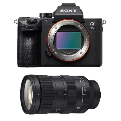 SONY Appareil photo -  - Alpha 7 III - Objectif SIGMA 28-105mm f/2.8 - 24.2 Mpixels - 4K 