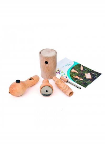 FUZEAU Appeaux - Bruits animaux  COFFRET DE 5 APPEAUX SOUFFLES