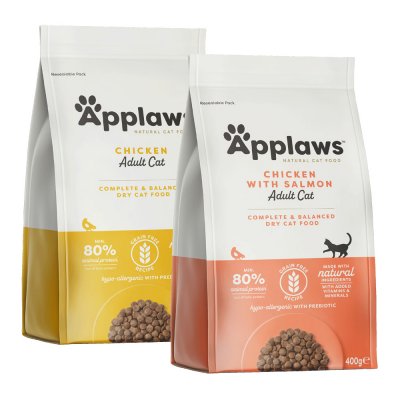 APPLAWS  Adult Chicken And Salmon 400g Cat Food Dor&eacute; 400g