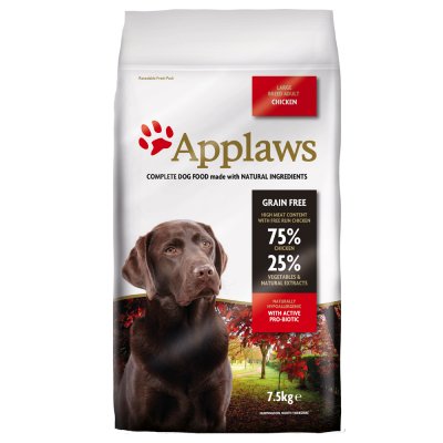 APPLAWS  Dry Adult Large Breeds Chicken 7.5kg Dog Food Clair 7.5kg