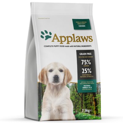 APPLAWS  Small To Medium Breed Puppy Chicken 7.5kg Dog Food Dor&eacute; 7.5kg