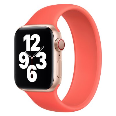 APPLE  Bracelet Boucle Unique  Watch - Pink Citrus