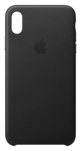 APPLE  Coque en cuir iPhone XS Max Noir