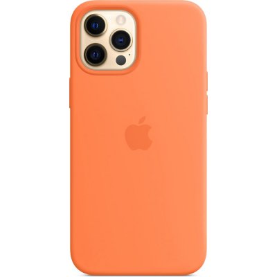 APPLE  - Coque en Silicon MagSafe iPhone 12 Pro Max - Kumquat