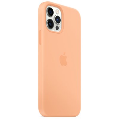 APPLE  Coque en silicone avec MagSafe pour iPhone 12 Pro Max Melon