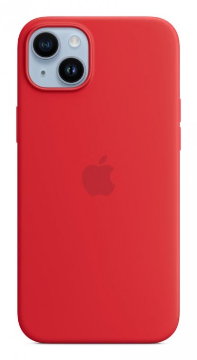 APPLE  Coque en silicone avec MagSafe pour iPhone 14 Plus - (PRODUCT)RED  iPhone 14 Plus - Neuf
