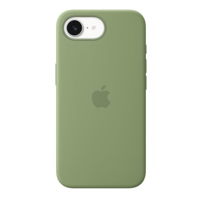 APPLE  Coque En Silicone Avec Magsafe Pour Iphone 17e - Vert Ardoise