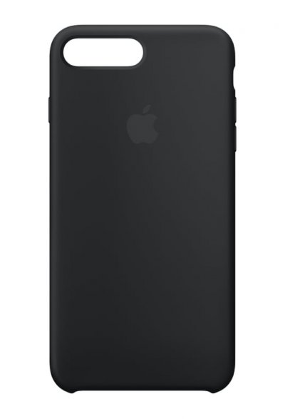 APPLE  Coque en silicone iPhone 8 Plus / 7 Plus - Noir