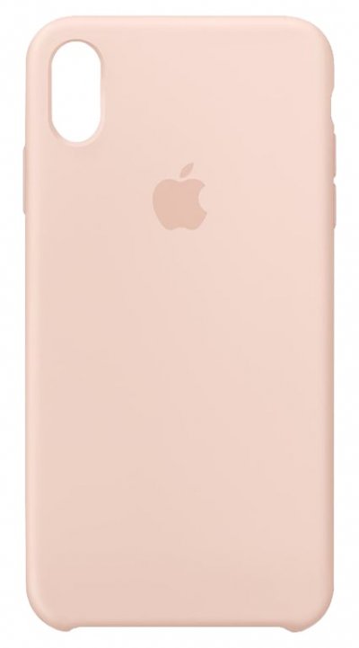 APPLE  Coque en silicone iPhone Xs Max - Pink Sand
