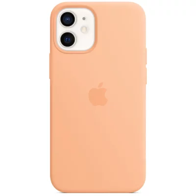 APPLE  Coque en silicone MagSafe iPhone 12 Mini - Cantaloupe