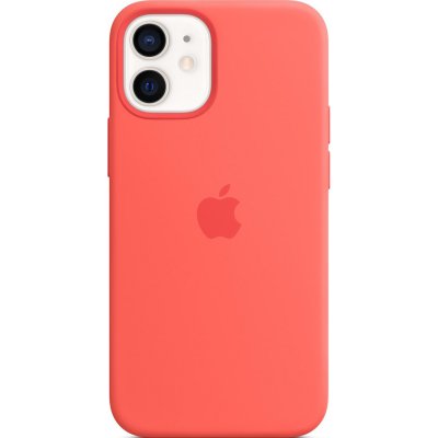 APPLE  Coque en silicone MagSafe iPhone 12 Mini - Pink Citrus