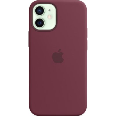 APPLE  Coque en silicone MagSafe iPhone 12 Mini - Plum