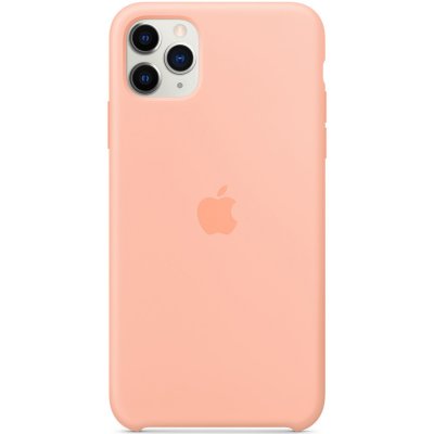 APPLE  Coque en Silicone (pour iPhone 11 Pro Max) - Pamplemousse