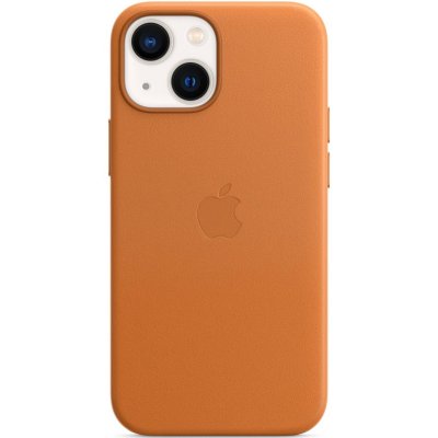 APPLE  Coque iPhone Coque cuir MagSafe iPhone 13 mini - Golden Brown
