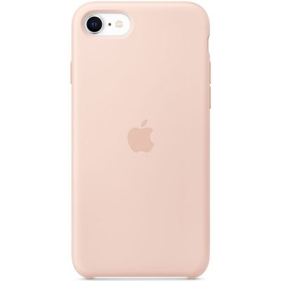 APPLE  Coque pour iPhone SE Silicone - Rose des sables 