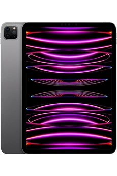 Apple iPad Pro 11 pouces Puce Apple M2 2 To Gris Sid&eacute;ral Wifi Fin 2022 