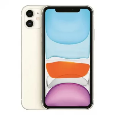 Apple iPhone 11 6.1 pouces 128 Go Double SIM Blanc V2 