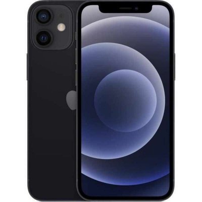 Apple iPhone 12 mini 5,4 pouces 128 Go Double SIM 5G Noir 