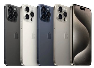 Apple iPhone 15 Pro Max 6,7"" 5G Double SIM 256 Go Noir Titanium