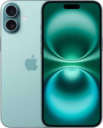 Apple iPhone 16 Plus 6,7 pouces 5G 128 Go Double SIM Sarcelle 