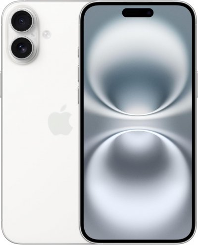 Apple iPhone 16 Plus 6,7 pouces 5G 256 Go Double SIM Blanc 