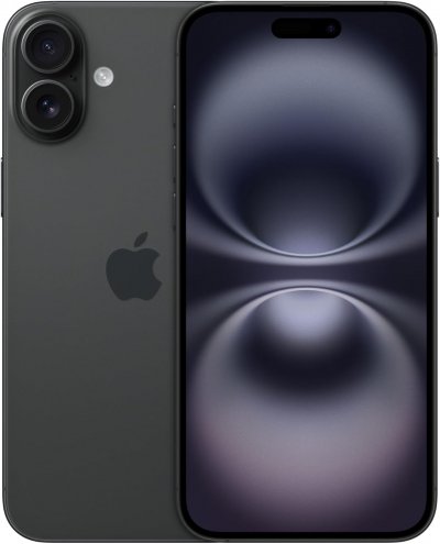 Apple iPhone 16 Plus 6,7 pouces 5G 256 Go Double SIM Noir 