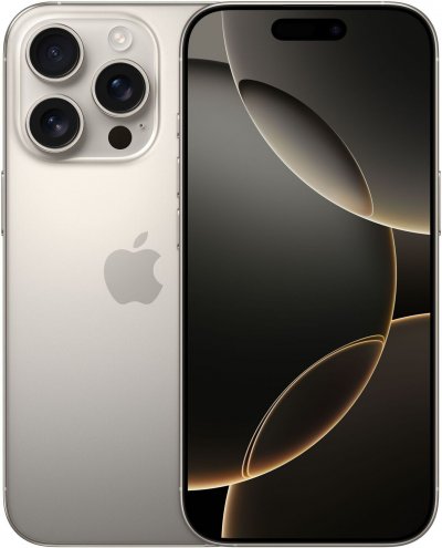 Apple iPhone 16 Pro 6,3 pouces 5G 256 Go Double SIM Titane Naturel 