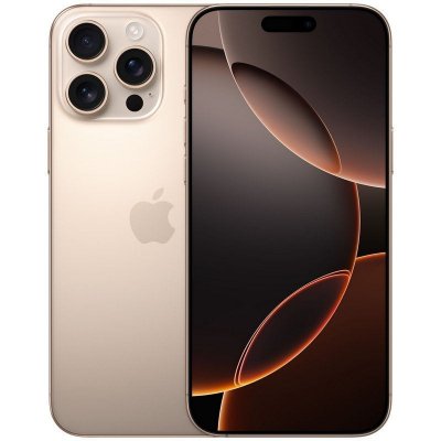 Apple Iphone 16 Pro Max 17,5 Cm (6.9"") Double Sim Ios 18 5g Usb Type-c 256 Go Sable