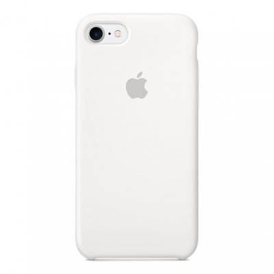 APPLE  iPhone 8/7 Silicone Case - Blanc
