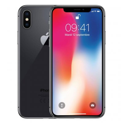 Apple iPhone X 64 Go 5,8"" Gris Sid&eacute;ral