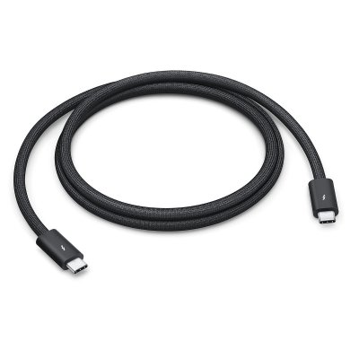 APPLE  MDW94ZM/A, M&acirc;le, M&acirc;le, 1 m, Noir, 120 Gbit/s, Rond