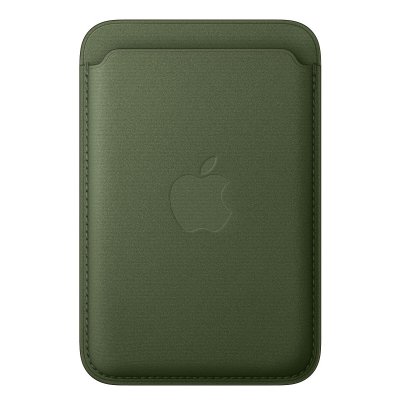 APPLE  Porte-cartes en tissage fin Mousse avec MagSafe pour iPhone
