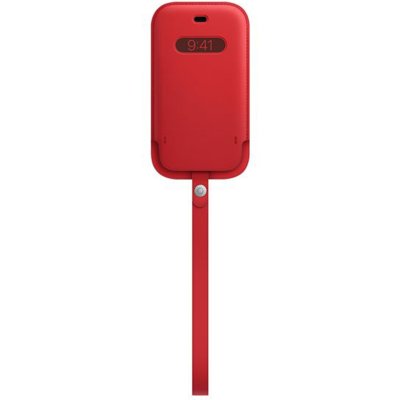 APPLE  Sacoche en cuir MagSafe iPhone 12 Mini - Scarlet Red