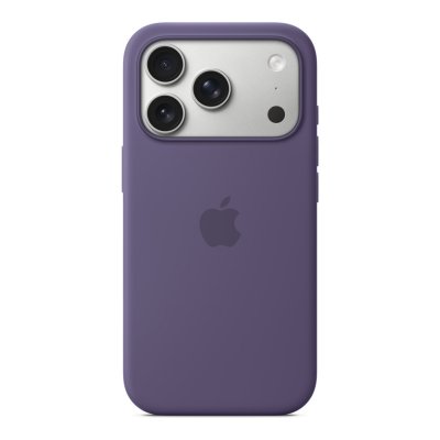 APPLE  Silicone Case with MagSafe Brume Violette  iPhone 17 Pro