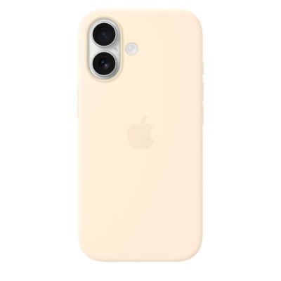 APPLE  Silicone Case with MagSafe Vanille  iPhone 17