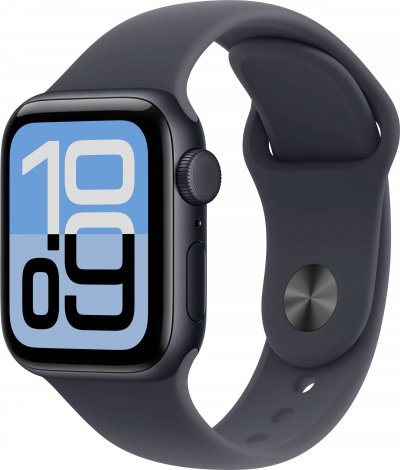 Apple Watch SE 3 GPS + Cellular 40 mm Minuit Bracelet Sport Sport Minuit M/L 