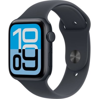 Apple Watch SE 3 GPS + Cellular 44 mm Minuit Bracelet Sport Sport Minuit S/M 