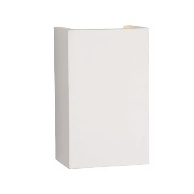 LUCIDE Applique 1x g9 max 40W c&eacute;ramique blanc  Gipsy carr&eacute;e