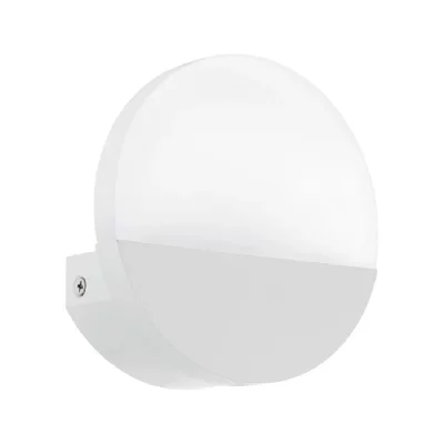 EGLO Applique aluminium blanc module led 480Lm  ronde