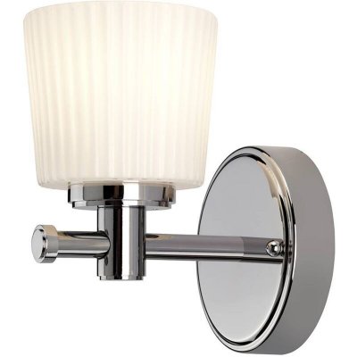 ELSTEAD Applique Binstead, chrome et verre