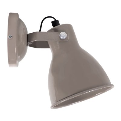 TOSEL Applique broadway - m&eacute;tal taupe - e14 40w
