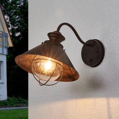 FARO BARCELONA Applique brun rouille 1 x 12 w nautica