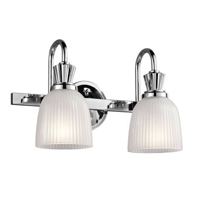 KICHLER Applique cora chrome 2x3,5w g9