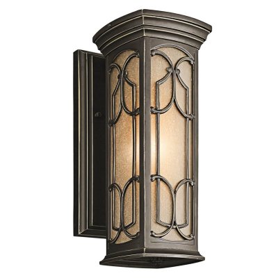 KICHLER Applique d'ext&eacute;rieur Franceasi couleur bronze
