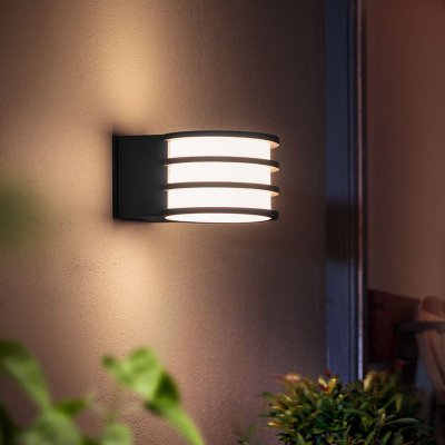 PHILIPS Applique d'ext&eacute;rieur LED LUCCA gris 9,5W
