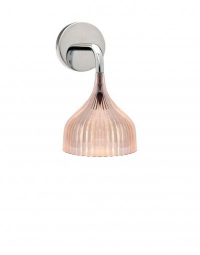 KARTELL Applique E' plastique rose / Polycarbonate 2.0 - 