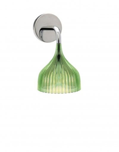 KARTELL Applique E' plastique vert / Polycarbonate 2.0 - 